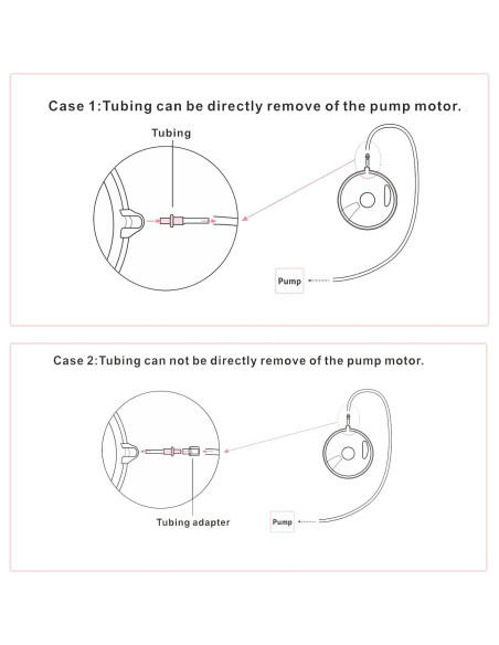 Tubería en Y de repuesto Bwcece para tazas de recolección de leche