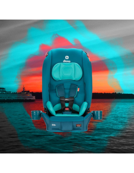Asiento de Auto Convertible Diono Radian 3R Hielo Azul Razz