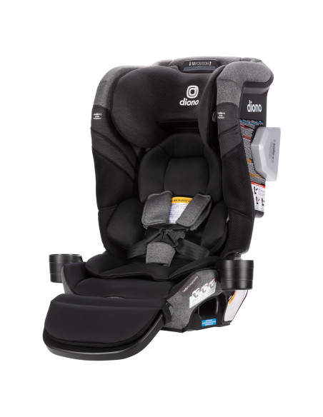 Asiento de Auto Convertible Diono Radian 3RXT SafePlus Max - Tormenta Negra