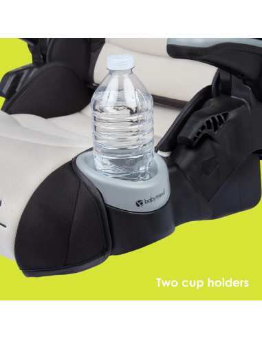 Asiento Elevador Plegable Baby Trend Protect 2-en-1 Dash Tan