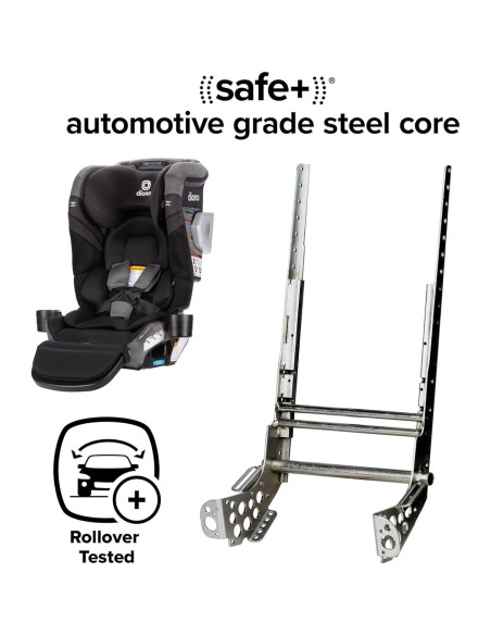 Asiento de Auto Convertible Diono Radian 3RXT SafePlus Max - Tormenta Negra