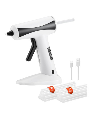 Pistola de Pegamento Caliente Inalámbrica VEVOR 2200mAh