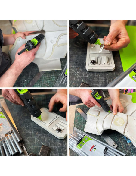 Pistola de Pegamento Caliente Surebonder H-327F 60W Alta Temp