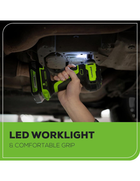 Kit de Herramientas Inalámbricas Greenworks 24V 2 Piezas