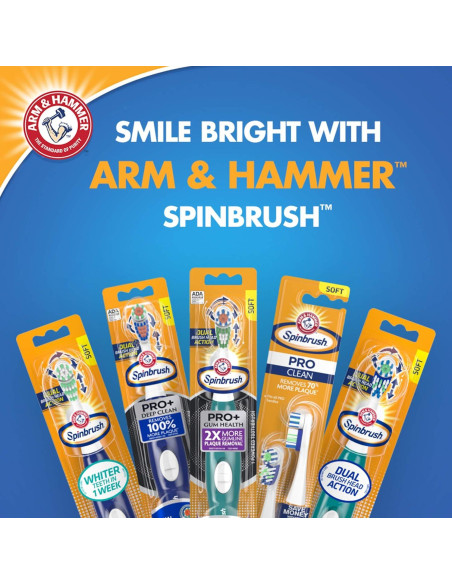 Cepillo de dientes eléctrico Arm & Hammer Spinbrush PRO+ Salud encías