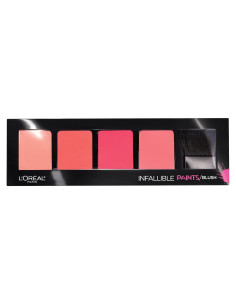 Rubor en Polvo L'Oréal Paris Infallible 4 Tonos 9.92 g