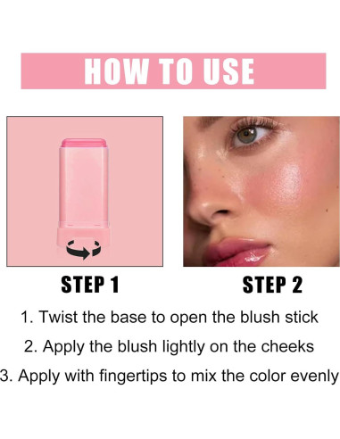 Rubor Líquido en Crema Lovelycat 100g Rosa Hidratante