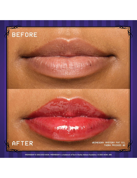 Aceite Labial Color Cambiante NYX Miércoles 9.19cm - Hidratante