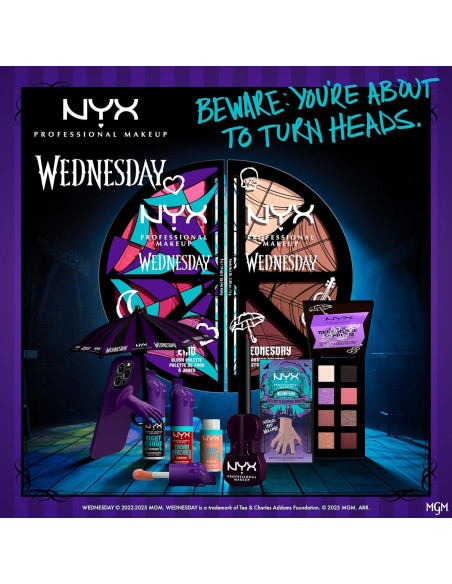 Aceite Labial Color Cambiante NYX Miércoles 9.19cm - Hidratante