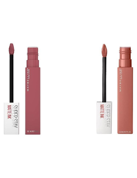 Labiales Líquidos Maybelline Super Stay Matte Ink - 2 Tonos