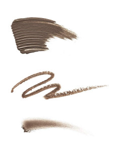 Lápiz de Cejas 3 en 1 NYX Professional Makeup Castaño Ceniza 2