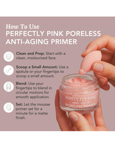 Primer Rosa Alayne Curtiss 140g - Matificante y Difuminador