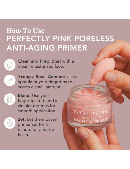 Primer Rosa Alayne Curtiss 140g - Matificante y Difuminador