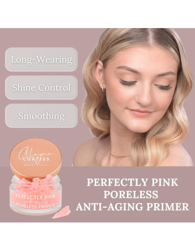 Primer Rosa Alayne Curtiss 140g - Matificante y Difuminador