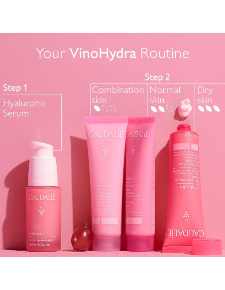 Gel Hidratante Caudalie VinoHydra 60 mL - Piel Mixta y Sensible