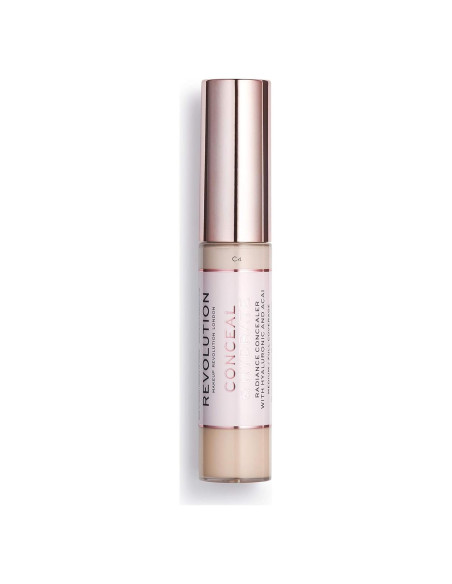 Corrector Hidratante Makeup Revolution C4 con Ácido Hialurónico 13.3 ml