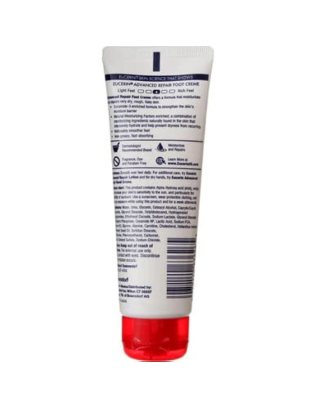 Crema para Pies Eucerin Advanced Repair 85 g - Piel Muy Seca