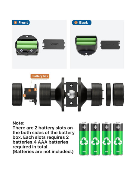 Cerradura Digital Sin Llave HIDALIFE HL-99 Bronce Aceitado Cerradura Digital Sin Llave HIDALIFE HL-99 Bronce Aceitado