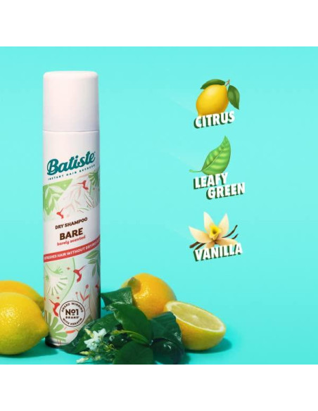 Champú Seco Batiste Bare 162.56 g - Paquete de 2