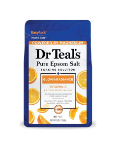 Baño de Sal Dr Teal's 1.36 kg con Vitamina C y Cítricos