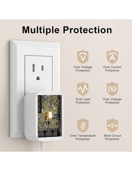 Cargador Magnético Waterpik WP-560 WP-562 WP-563 Negro 1.8m