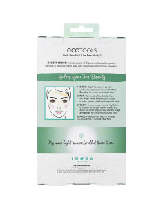 Set de Brochas de Maquillaje Ecotools 5 Piezas con Horquillas 2