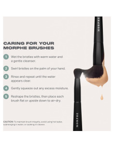 Trío de Brochas para Ojos Morphe M504 M167 M453 - Difuminado y Precisión 2