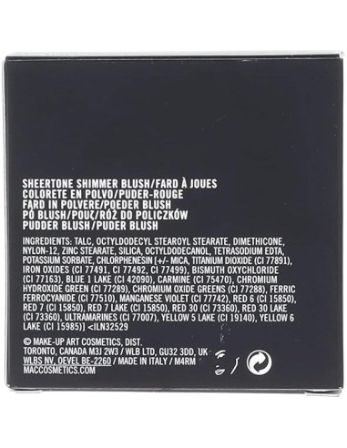 Rubor MAC Sheertone Shimmer Peachtwist 6.3x6.2 cm