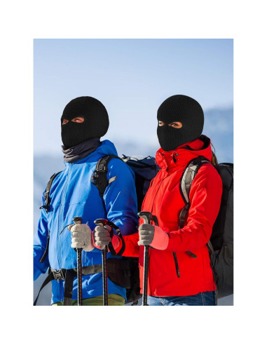 Pack 3 Máscaras de Esquí Tejidas Blulu 2 Agujeros - Invierno