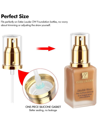 Bomba de Base Dorada Lunhoo para Maquillaje - 2 Piezas