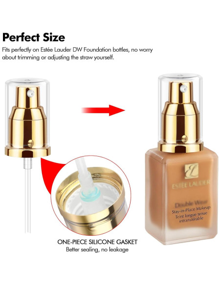 Bomba de Base Dorada Lunhoo para Maquillaje - 2 Piezas