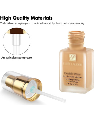 Bomba de Base Dorada Lunhoo para Maquillaje - 2 Piezas