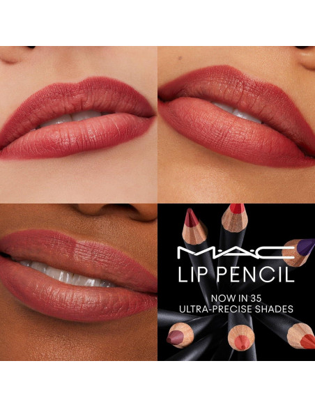 Lápiz Labial MAC Brick-O-La 1.42g - Color Baya Media