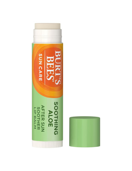 Bálsamo Labial Burt's Bees Cuidado Solar Aloe Vera 7g