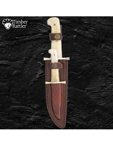 Conjunto de Cuchillos Bowie Timber Rattler 2 Piezas Acero Inox