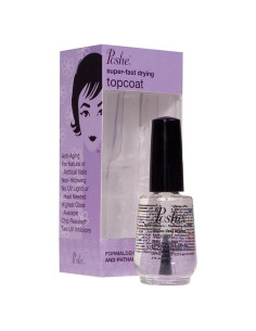 Top Coat Secado Rápido Poshe 15 ml - Brillo y Protección