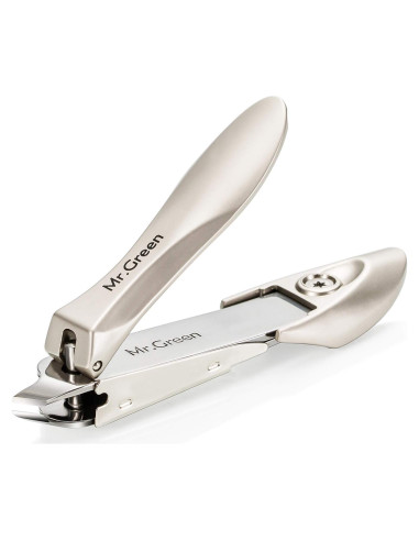 Cortauñas con Recolector MR.GREEN Mr-1115plus Acero Inoxidable