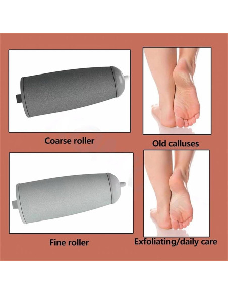 Removedor de Callos Eléctrico Exovan Rosa, 2 Velocidades Ajustables