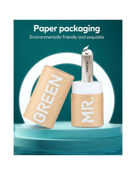 Cortauñas con Recolector MR.GREEN Mr-1115plus Acero Inoxidable