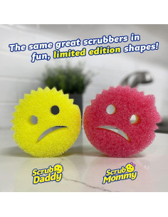 Paquete de 2 Esponjas Scrub Daddy y Scrub Mommy - Sin Arañazos 2