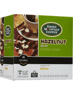 Café Green Mountain Avellana Descafeinado K-Cups 18 Unidades 2