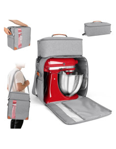 Cubierta para Batidora de Pie KitchenAid 4.5-5 Cuartos Gris