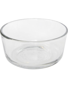 Set de Cuencos de Vidrio Pyrex 2 Tazas con Tapas Púrpura 2