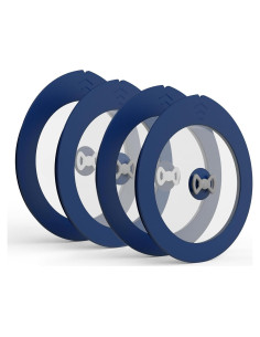 Paquete de 4 tapas de repuesto GLOU-GLOU GOOSE 2 tazas azul marino