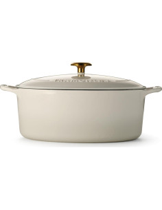 Olla Holandesa Tramontina Hierro Fundido Enameled 7 Qt Latte 2