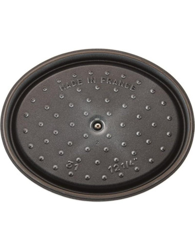 Cocotte de Hierro Fundido STAUB 5.75 qt Blanca para Guisos