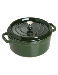 Cocotte Redonda de Hierro Fundido STAUB 4qt Albahaca