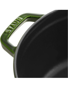 Cocotte Redonda de Hierro Fundido STAUB 4qt Albahaca 2