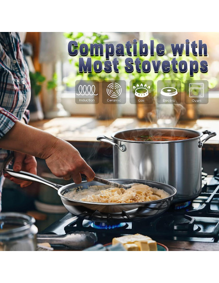 Juego de Utensilios de Cocina Cooks Standard 10 Piezas Acero Inoxidable