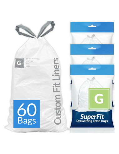 Bolsas de Basura Reli. SuperFit Cód. G 60 Unidades 30L